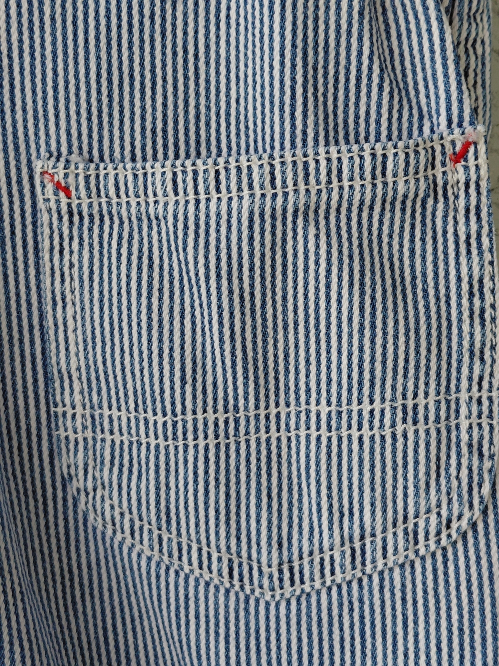 Vintage Polo Jeans Co Ralph Lauren Toddler Overalls 4T Striped RL Flag Patch - Picture 7 of 12
